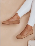 Dámske semišové baleríny MINIMALL khaki FashionStreet ZY0672