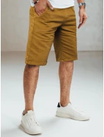 Pánske džínsové šortky ťavej farby Dstreet SX2571