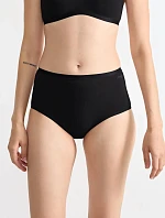 Dámske nohavičky GO Daily Cotton Highwaist Black čierne - SLOGGI