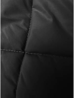 Dlouhá černá dámská oversize vesta model 18934784 - J.STYLE Dlouhá černá dámská oversize vesta model 18934784 - J.STYLE