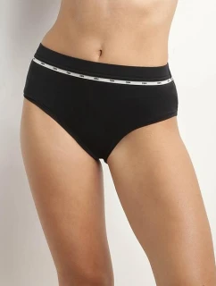 DIM ICONS HIGHWAIST BRIEF - DIM - čierna