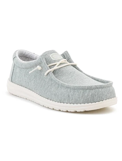 HEYDUDE WALLY STRETCH JERSEY SEAFOAM 45433-3YN HEYDUDE WALLY STRETCH JERSEY SEAFOAM 45433-3YN