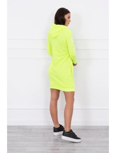 Šaty Off White yellow neón