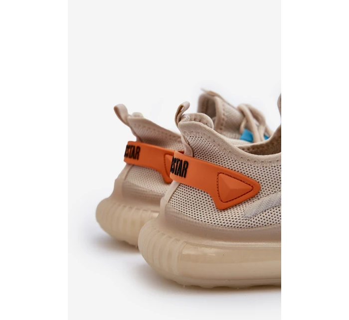 Buty Sportowe Męskie HI-POLY SYSTEM Big Star NN174452 Beżowe