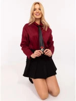 Košeľa DHJ KS 9213 1.77P bordová Košeľa DHJ KS 9213 1.77P bordová