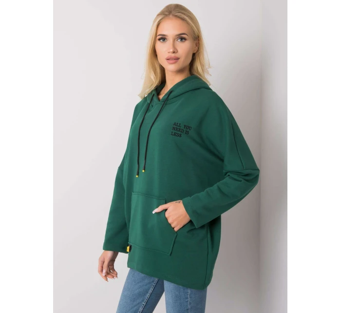 Mikina RV BL 7098.28 tmavo zelená