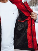 Pánská prošívaná zimní bunda tmavě modrá Dstreet model 21971567 - FashionStreet
