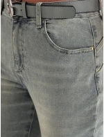 Dámske džínsové nohavice slim fit s opaskom SLIMFIZ modré FashionStreet UY2494 Dámske džínsové nohavice slim fit s opaskom SLIMFIZ modré FashionStreet UY2494