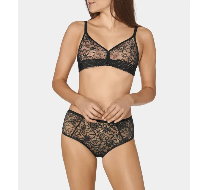 Nohavičky Amourette Charm Maxi01 čierne - Triumph