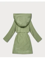 Dámska ľahká khaki parka s podšívkou Goodlookin (KK60407-5#) Dámska ľahká khaki parka s podšívkou Goodlookin (KK60407-5#)