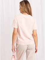 T shirt RV TS model 22296865 jasny różowy - FPrice T shirt RV TS model 22296865 jasny różowy - FPrice