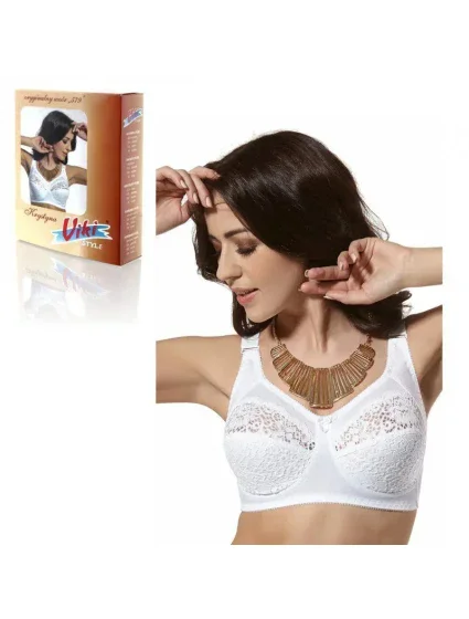 Dámská podprsenka  bílá  model 19499217 - Viki