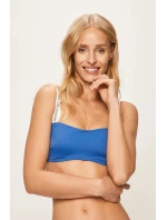 Vrchný diel plaviek KW0KW00548-CHQ modrobiela - Calvin Klein Vrchný diel plaviek KW0KW00548-CHQ modrobiela - Calvin Klein