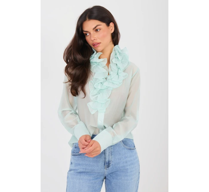 Košeľa s dlhým rukávom model 224136 Továrenská cena