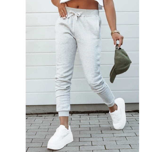 Dámské tepláky FITS světle šedé model 21980422 - FashionStreet