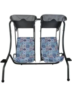 ZÁHRADNÁ A BALKÓNOVÁ HOJDAČKA SONIC 2 OSOBY MOZAIKA