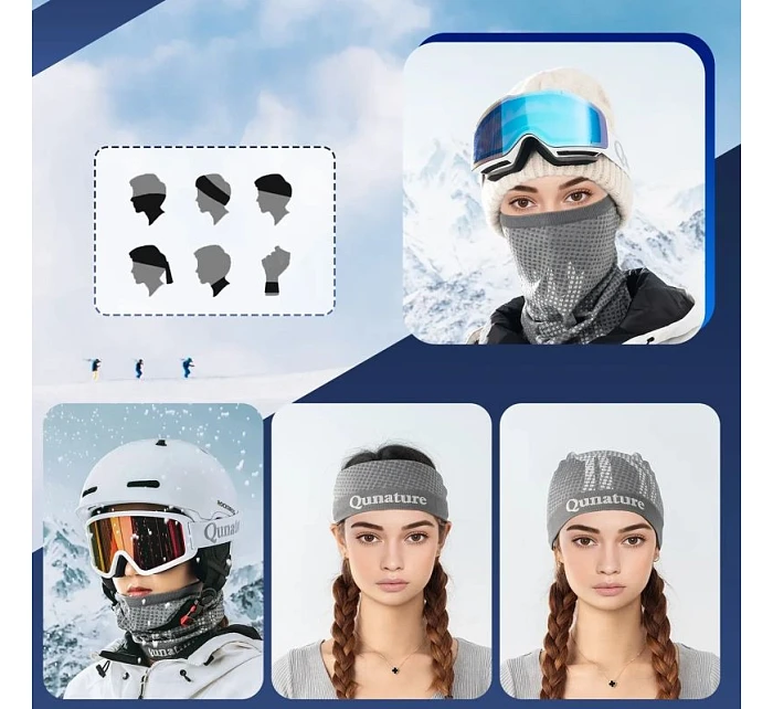 Komin narciarski Qunature    szary model 22086178 - Hikvision