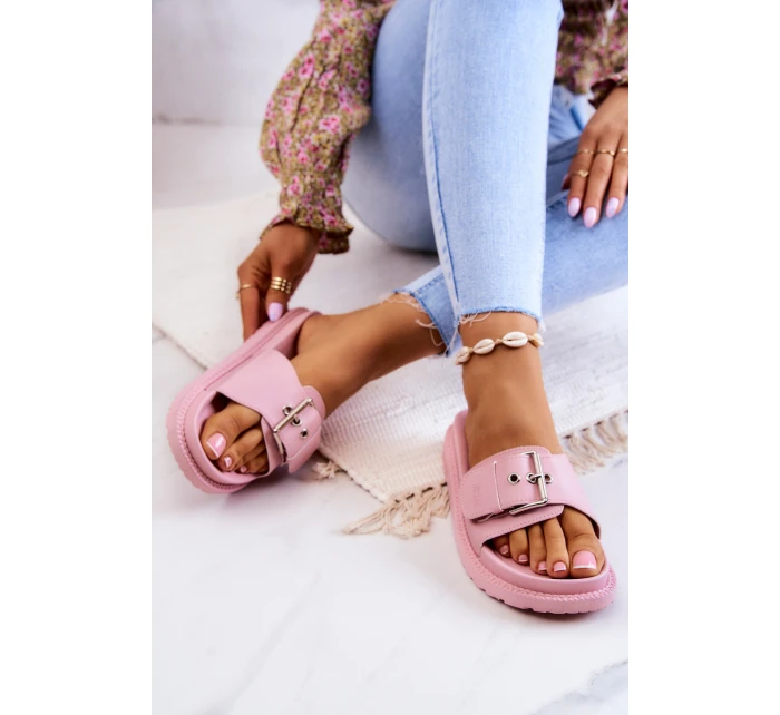 Klasické pantofle Big Star Růžová model 21579639 - Big Star Shoes