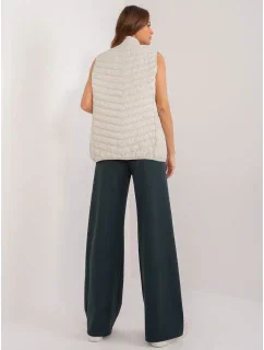 Kamizelka model 20095029 jasny beżowy - FPrice