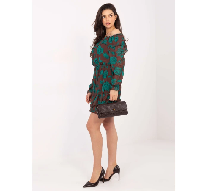 Šaty DHJ SK 15015.56P hnedá