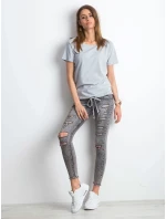 Tričko RV TS model 14825327 světle šedá - FPrice Tričko RV TS model 14825327 světle šedá - FPrice