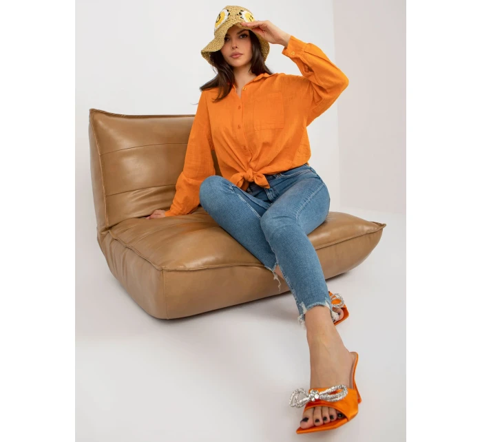 TW KS BI 26698 košele.50 oranžová