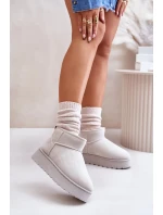 Snehové topánky model 202214 Krok vo veľkom štýle Snehové topánky model 202214 Krok vo veľkom štýle