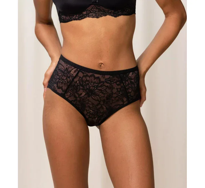 Nohavičky Amourette Charm Maxi01 čierne - Triumph