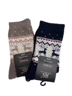 RiSocks 43356 Mit Wolle Komfortbund ponožky 35-46