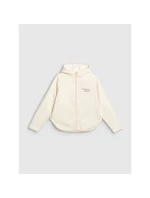 Dívčí volný fleece s kapucí model 21917508 - 4F