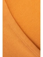 Šaty s kapucňou a bočným rázporkom broskyňové Šaty s kapucňou a bočným rázporkom broskyňové