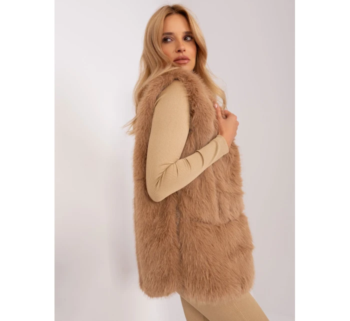 Kamizelka AT KZ model 18948955 camelowy - FPrice