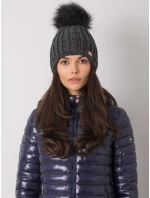 Dámska čiapka 17 tmavo šedá