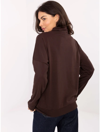 Blúzka RV BL A874.01P tmavohnedá