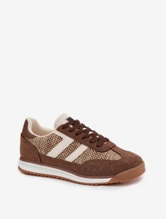 Dámske športové tenisky - hnedé Soretta