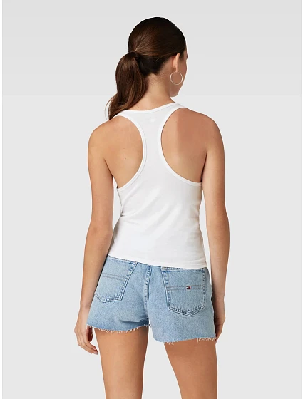 Dámské tílko 2Pack bílé model 19650886 - Tommy Hilfiger Dámské tílko 2Pack bílé model 19650886 - Tommy Hilfiger