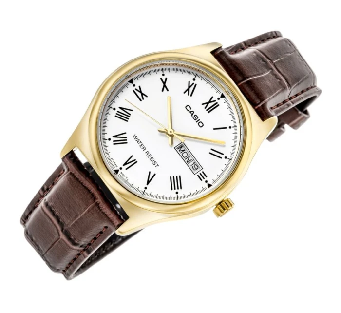 Pánske hodinky CASIO MTP-V006GL-7BUDF + BOX Pánske hodinky CASIO MTP-V006GL-7BUDF + BOX