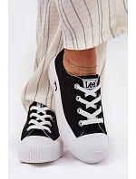 Dámské tenisky na platformě LEE ISLA C WOMEN LOW 50261002.25Y Černé