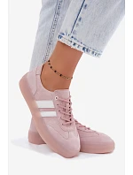 Tenisky z prírodného semišu na platforme Pink Coralia Tenisky z prírodného semišu na platforme Pink Coralia