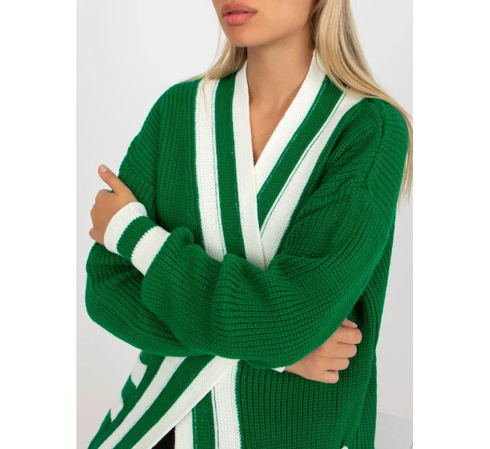 Dámsky sveter LC SW 0291 zelený Dámsky sveter LC SW 0291 zelený