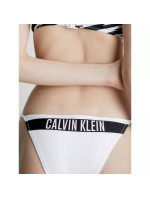 Dámské plavky Spodní díl plavek STRING SIDE TIE CHEEKY BIKINI KW0KW01858YCD - Calvin Klein