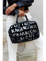 Dámská kabelka Šedá s potiskem model 18978790 - PETERSON Dámská kabelka Šedá s potiskem model 18978790 - PETERSON