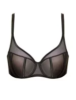Dámska podprsenka Lara-B4 Black - Gorteks Dámska podprsenka Lara-B4 Black - Gorteks