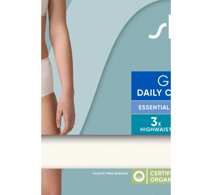 BAVLNENÉ NOHAVIČKY S VYSOKÝM PÁSOM SLOGGI GO DAILY