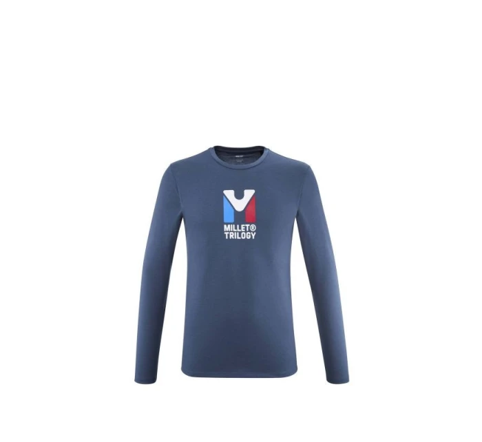 MILLET M Chamonix Tri Ts Ls tričko námornícka modrá pánske