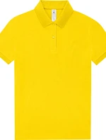 B&C My Polo 210 /women Dámske polo tričko z hrubej bavlny 01.W463 mellow yellow