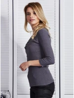 Blúzka CZ BZ 4250.06 tmavo šedá