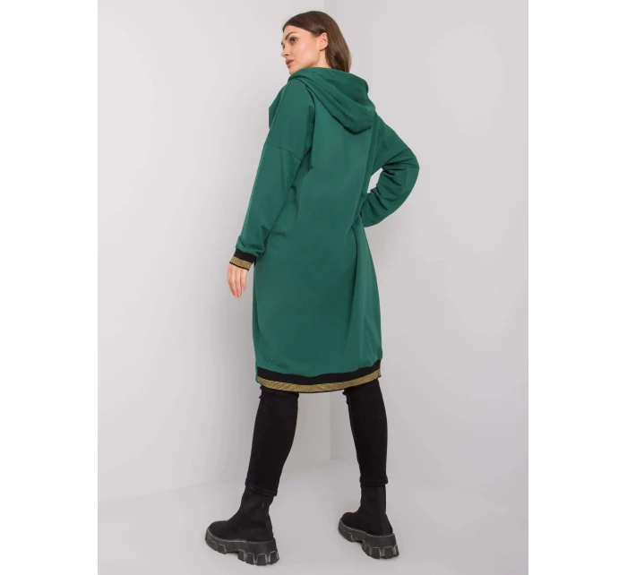 Mikina RV BL 6791.48 tmavozelená