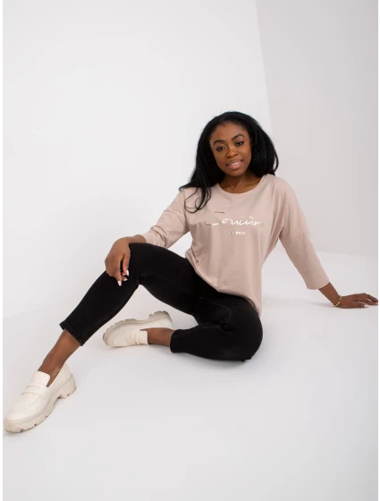 Blúzka RV BZ 7767.99 béžová Blúzka RV BZ 7767.99 béžová