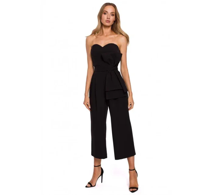 M571 Kombinéza bez ramienok - čierna M571 Kombinéza bez ramienok - čierna